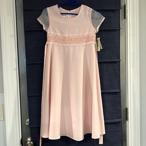 Girls dress by Bonnie Jean size 8 pink NWT